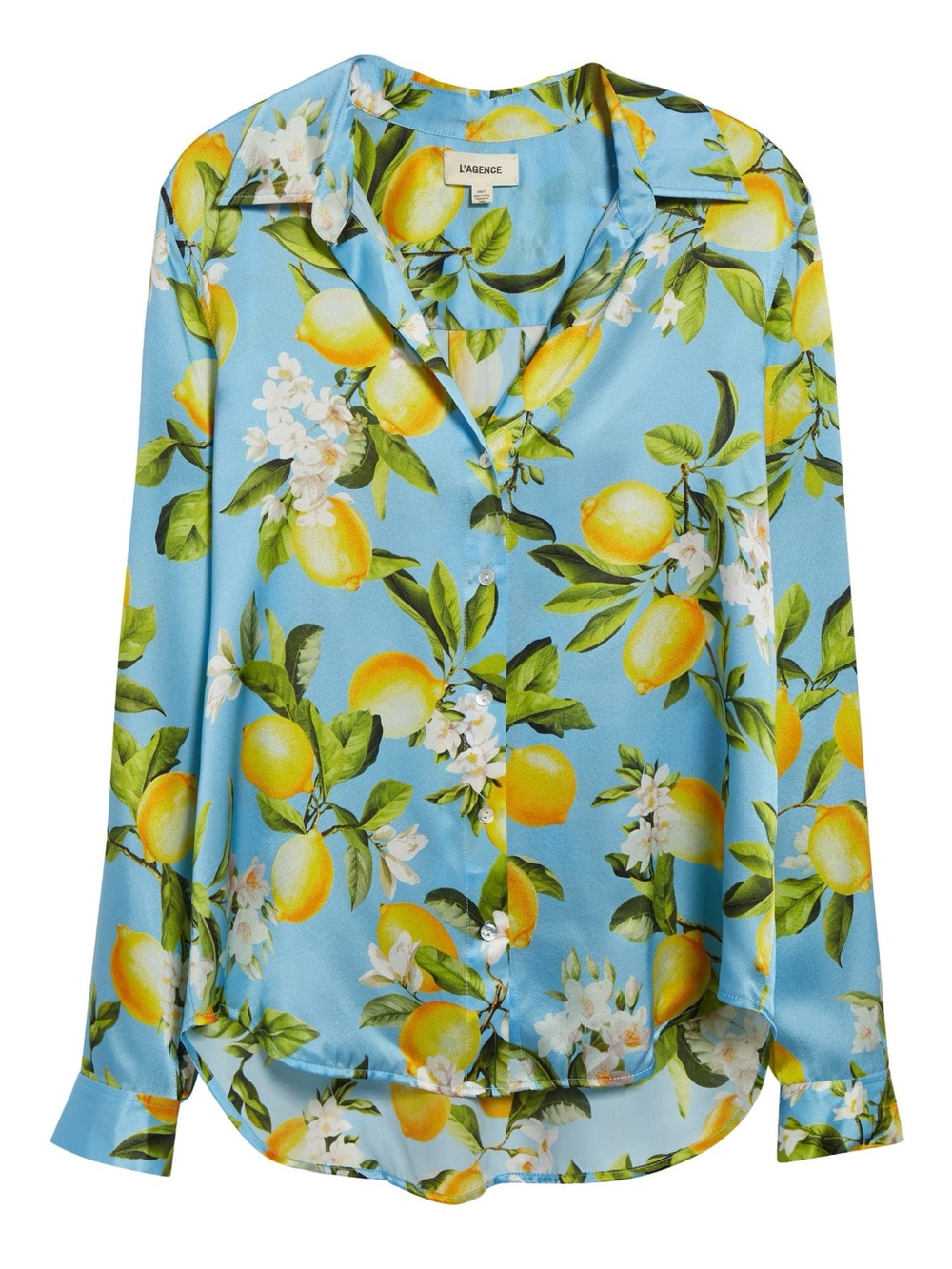 🍋L’Agence Tyler Lemon Print 100% silk blouse
✅ Price Firm✅